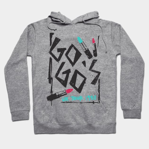 gogos lipstick Hoodie by Grandpa Zeus Art